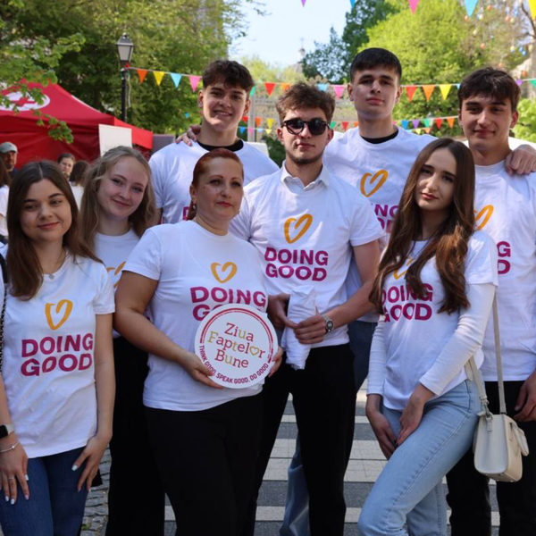 'Good Deeds Day in Moldova 2024' poster