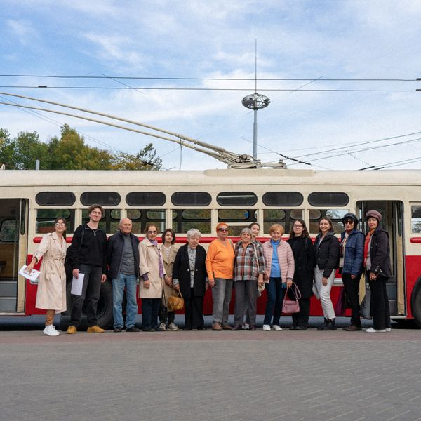 'Retro Tour for City Day in Chisinau' poster