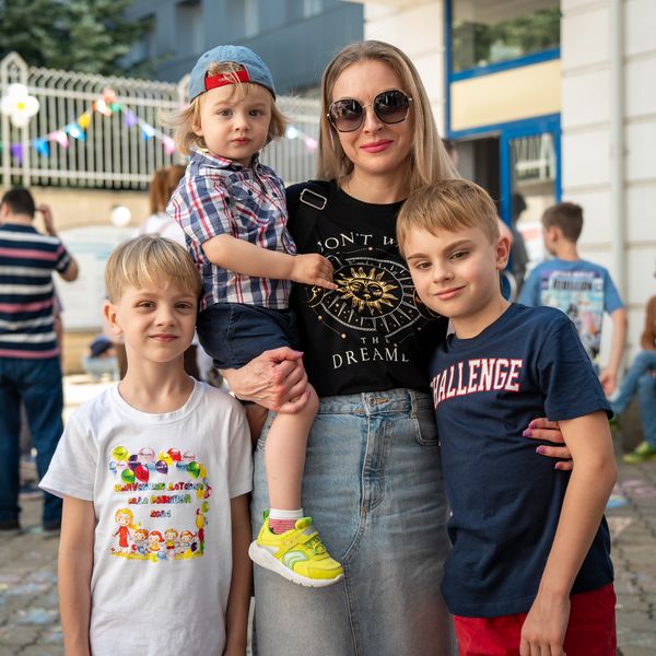 'Family Ice Cream Day in Chisinau' poster