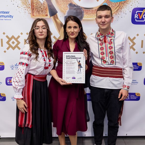 'Volunteer of the Year - Jubilee Ceremony!' poster